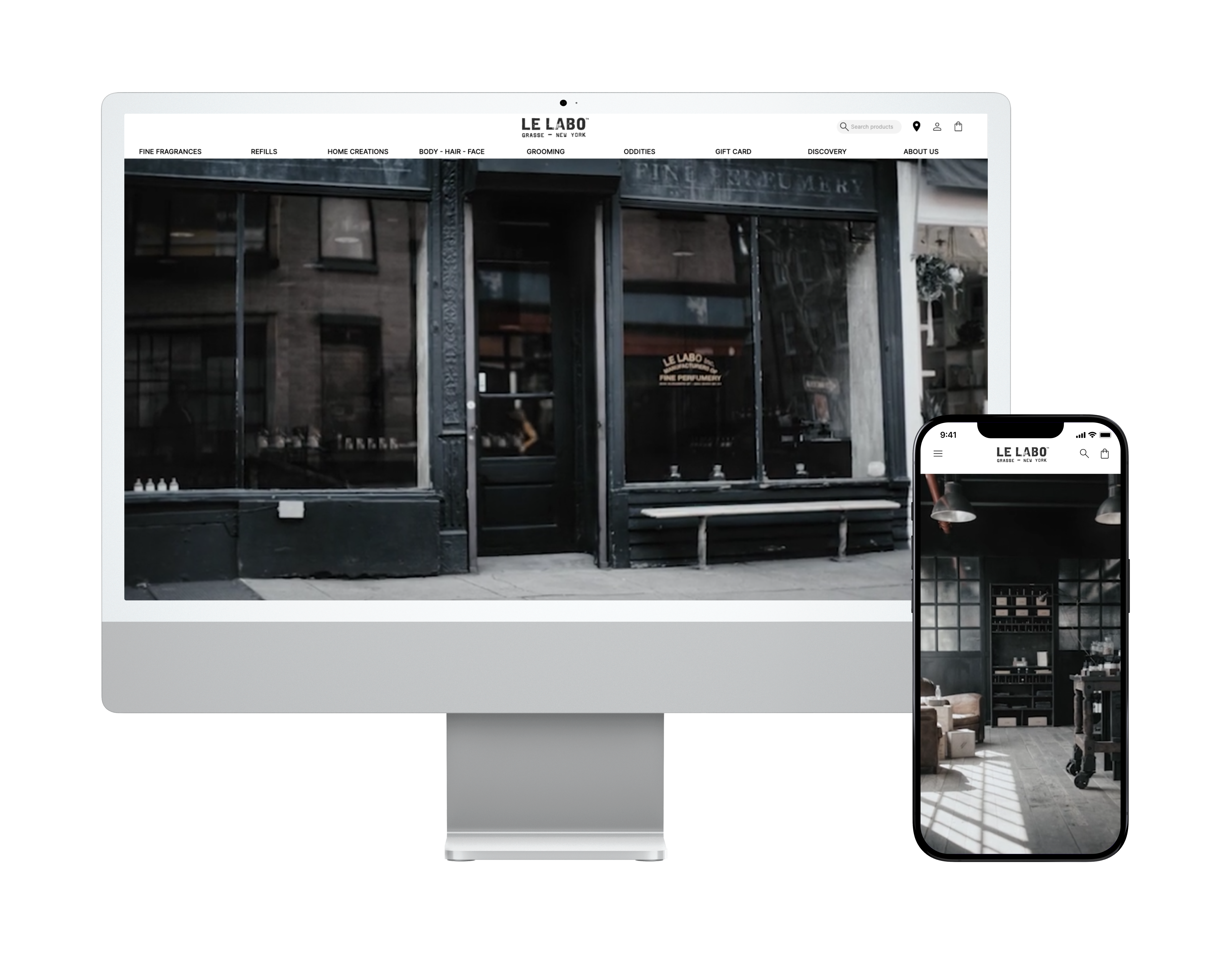 le labo responsive web design redesign